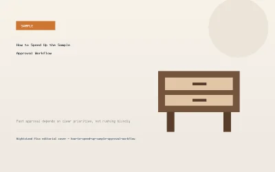 How to Speed Up Nightstand Sample Approval