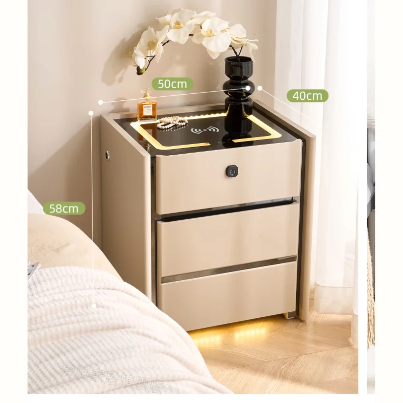 Smart bedside cabinet room fit for UAE serviced apartment procurement