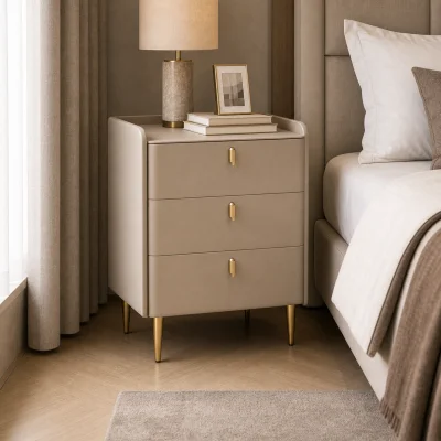 Tall Upholstered Nightstand JGZ: Product Pick for Higher Bed and Hotel Room Programs